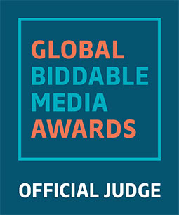 Global Biddable Media Awards Official Judge Logo